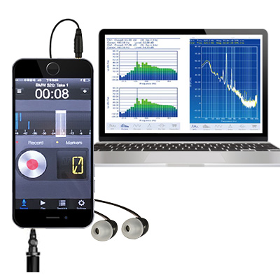 雙耳錄音與回放麥克風-量測元件